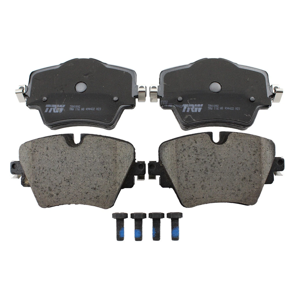 Set of 4 TRW Pro Front Low Metallic Brake Pads for BMW F48 F44 F39 G01 G02 Mini F54