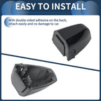 Door Handle Cover Front Left No. 51217396541 for BMW X1 (2015–2018) Black Sapphire
