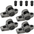 Set of 16 Stainless Steel Roller Rocker Arms for Chevrolet SBC 305 350 383