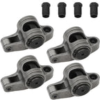 Set of 16 Stainless Steel Roller Rocker Arms for Chevrolet SBC 305 350 383