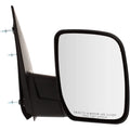 Set of 2 Mirrors for Ford E350 Van, E150, E250, E450