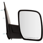 Set of 2 Mirrors for Ford E350 Van, E150, E250, E450