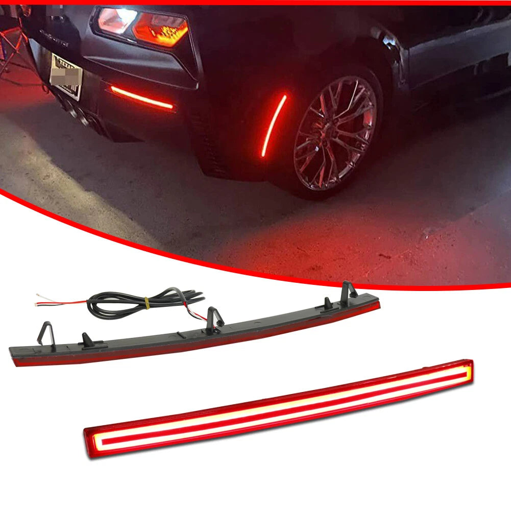 2X LED Tail Brake Lights for Chevy Corvette C7 (2014–2019)