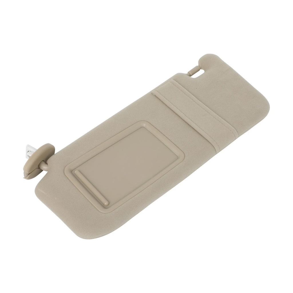 2X Beige Sun Visor Pair with Cover Trims for Toyota Venza (2009–2016)
