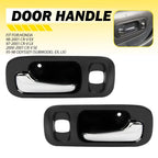 Set of 2 Interior Door Handles for Honda CR-V (1997–2001) & Odyssey (1995–1998)