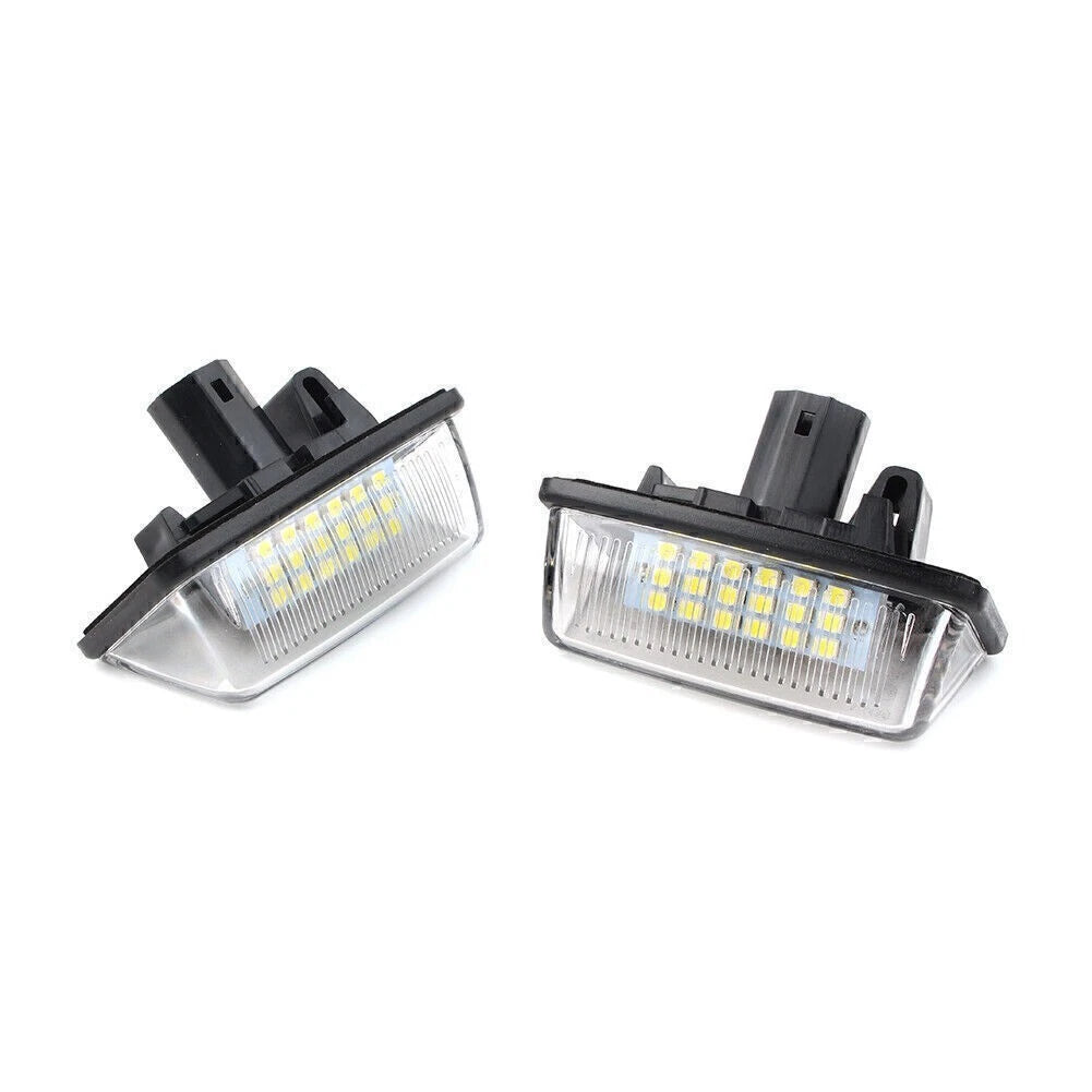 2X LED License Plate Light Lamp 3528 18 for Toyota Crown (2003–2009)