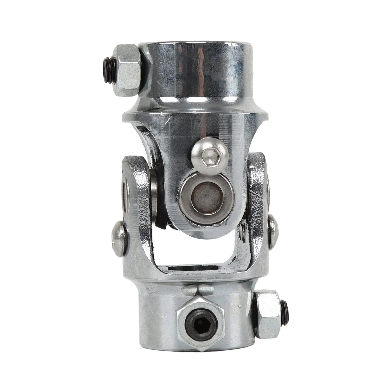Stainless Steel Universal Steering U-Joint 13/16"-36 Spline to 3/4" DD