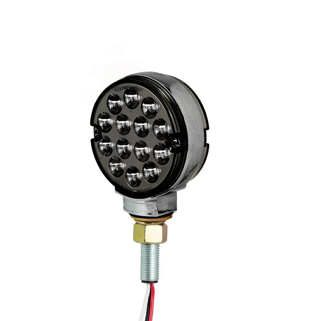 3 Inch LED Pedestal Light Replacement Amber Red Double Face for Universal (2010–2020)