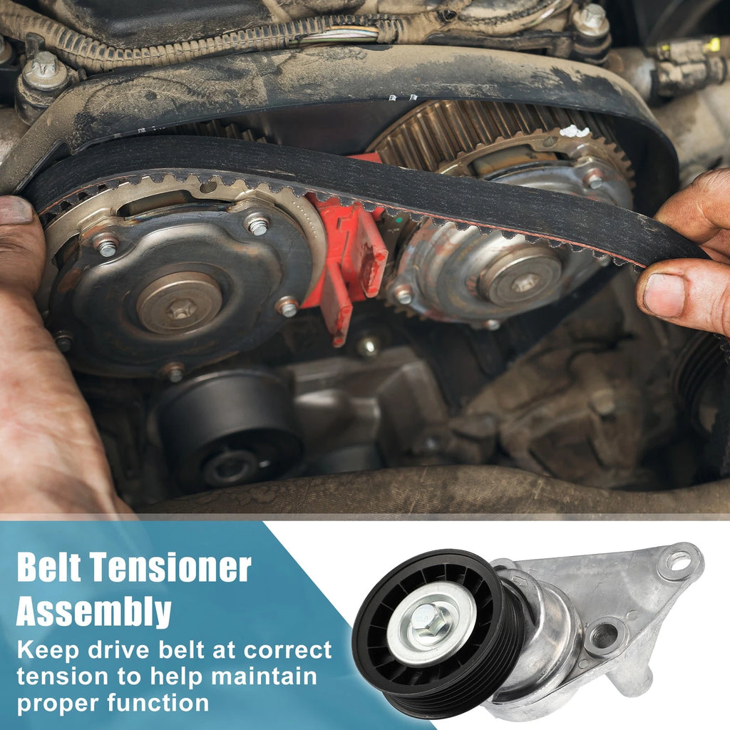 Belt Tensioner Pulley Assembly 12554027 for Chevrolet Cadillac 