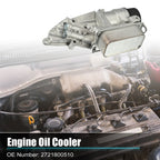Engine Oil Cooler Housing Assembly for Mercedes-Benz C230 C280 (2008-2010)