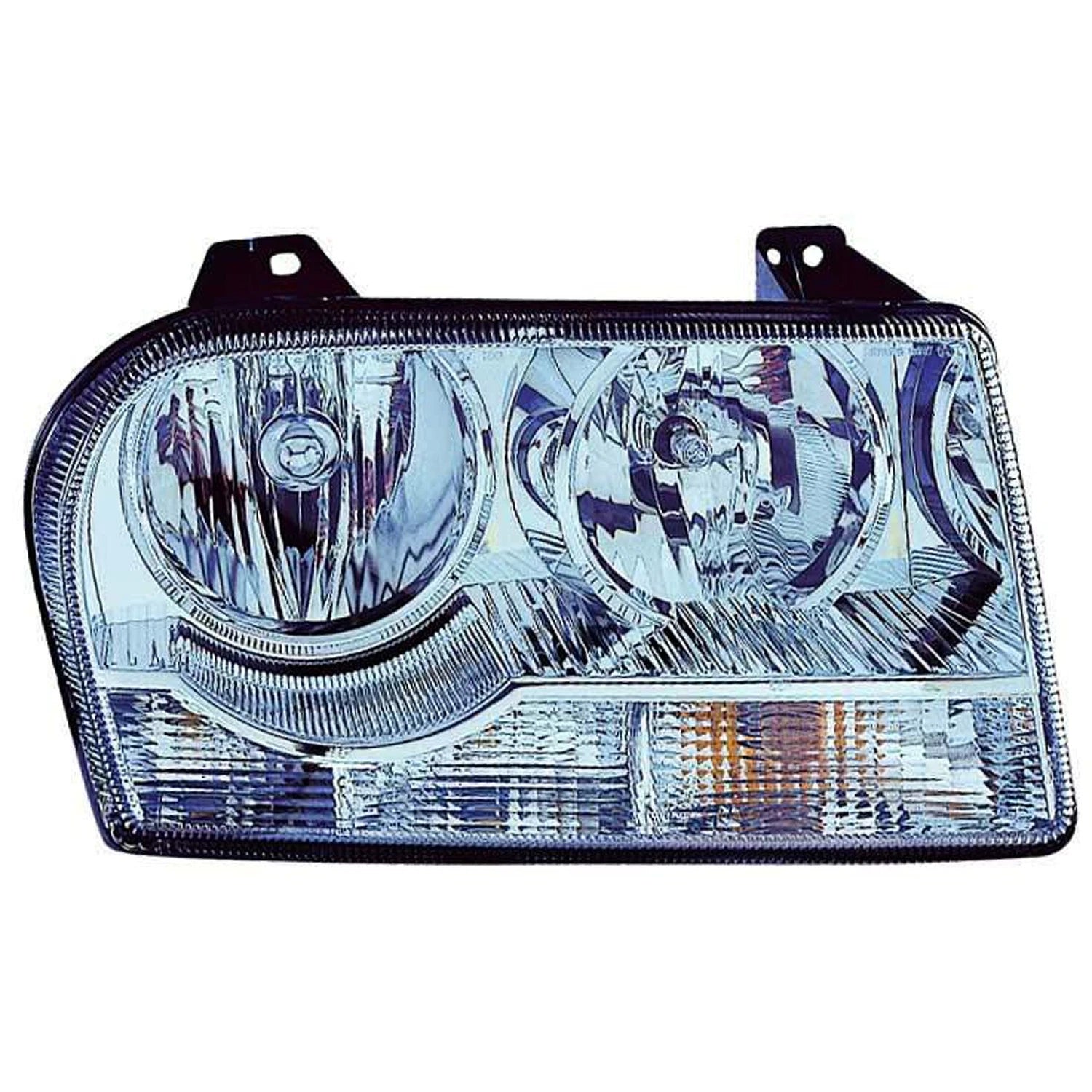 Replacement Driver Side Halogen Head Light Lens/Housing w/o Projection Delay