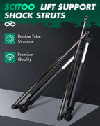 Set of 4 Hood & Trunk Gas Spring Lift Support Shock Struts for Nissan Maxima (2004–2007)