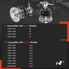 2X Front Upper Ball Joint for Honda Civic (1992–2000) Acura EL (1997–2000)