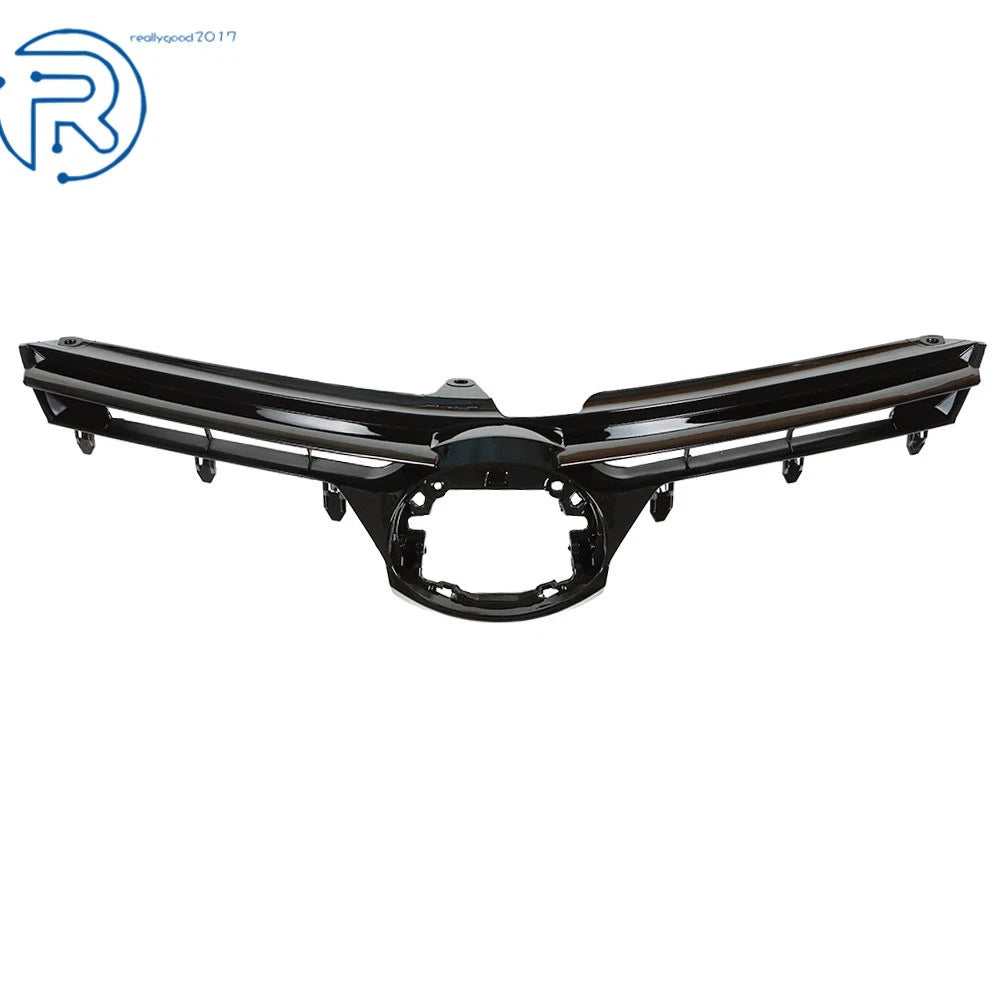 Front Bumper Upper Grille for Toyota Corolla (2017-2019) Glossy Black