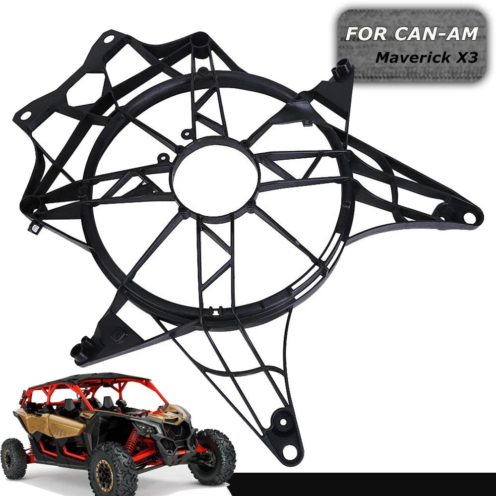 Radiator Cooling Fan Cover Assembly for Can-Am X3 & Max (2017–2025)