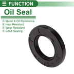Oil Seal NBR Rubber 35x62x8mm for Various Models (5 Pcs)