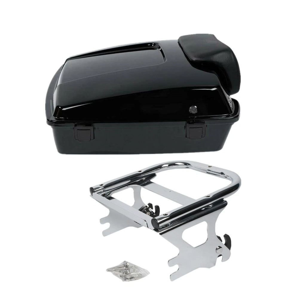 Razor Trunk Backrest Mount Rack for Harley Touring Glide (1997–2008)