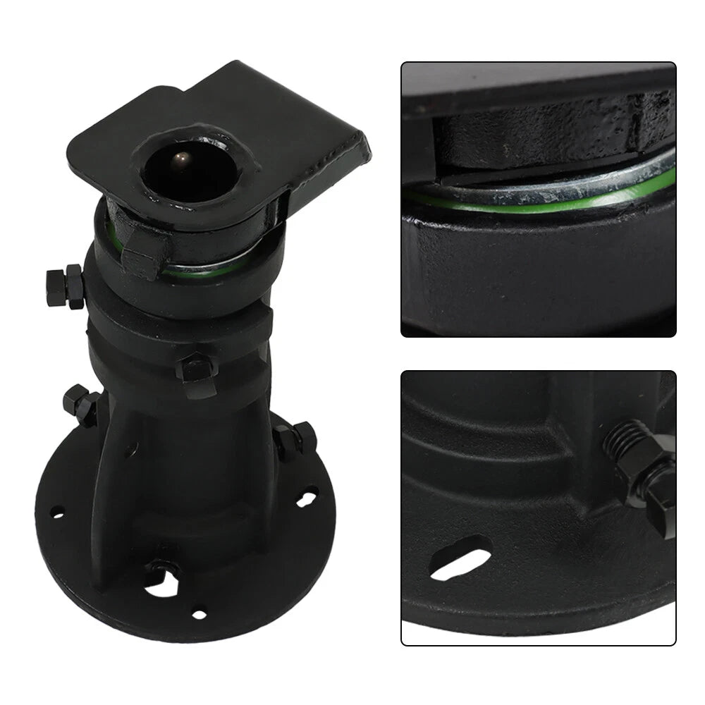 Adjustable Fifth Wheel to Gooseneck Adapter for RV (12"-16")