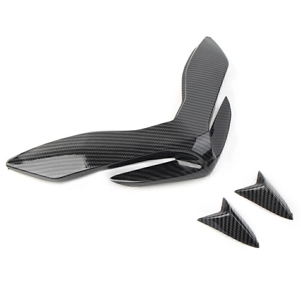 Front Beak Nose Extender Fairing Winglets for Kawasaki Z900 (2017–2020)
