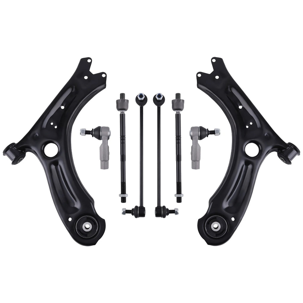 Front Lower Control Arms Kit for Volkswagen Jetta (2011–2018) 1.4L 1.8L 2.0L 2.5L