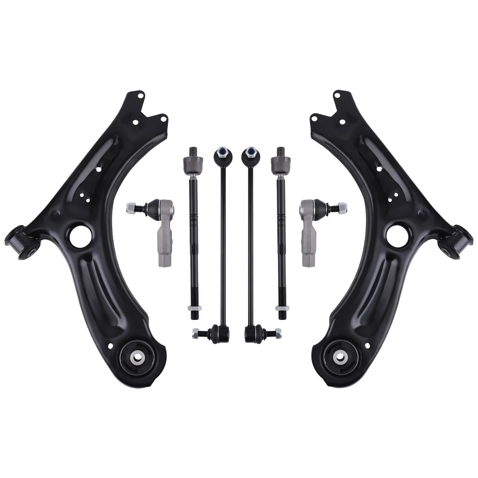 Front Lower Control Arms Kit for Volkswagen Jetta (2011–2018) 1.4L 1.8L 2.0L 2.5L