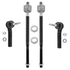 Front Inner & Outer Tie Rod Ends for 2007–2014 Jeep Compass & Patriot