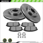 Front Disc Brake Rotor & Ceramic Pads for Hyundai Elantra Touring (2011–2012)