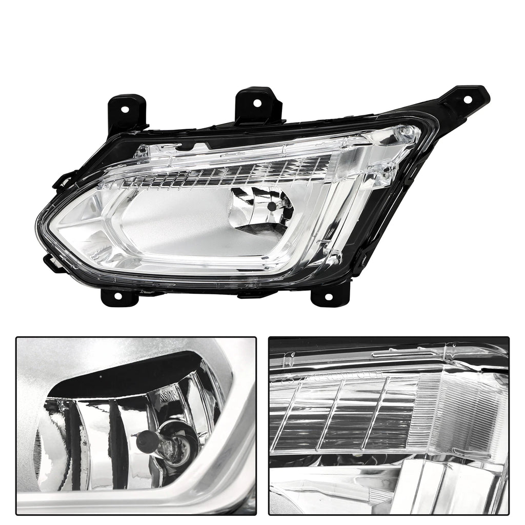Pair Fog Lamps for Chevrolet Equinox (2016â2017) Halogen