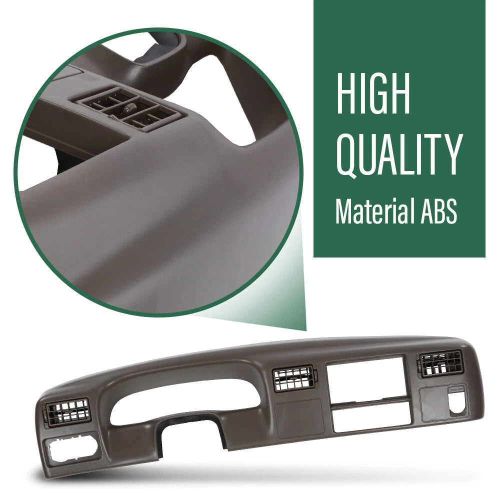 Dash Cluster Radio Bezel Trim Panel for Ford F250 F350 (1999–2004)