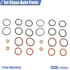 Set of 4 Fuel Injector O-Ring Kit for Ford F350 Super Duty (1999–2003)