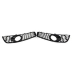 Front Bumper Honeycomb Fog Light Grille Cover for Audi A3 8P (2009–2013)