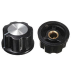 Rotary Potentiometer Knobs for 6mm Shaft (0-100 Scale)