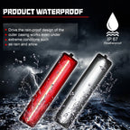 Set of 4 Clear Lens White & Red LED Side Marker Lights for BMW E30 E32 E34