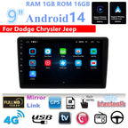 9'' Carplay Stereo GPS Navigation for Jeep Wrangler (2011-2023)