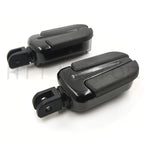 Slipstream Footpegs Black for Harley FXBB FXBR FXBRS FXLR (2018–2023)