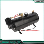4 Trumpets Train Horn Kit with 150PSI Air Compressor for Car Truck