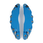 Medium Metal Auto Disc Brake Caliper Cover Set  Blue for Universal