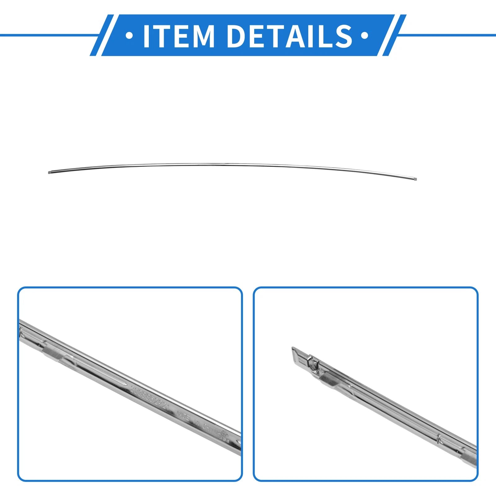 Bumper Grille Trim Garnish No. 2038852921 for Mercedes-Benz W203 (2000–2006)