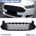 Honeycomb Front Grille for Ford Fusion (2013–2016) Glossy Black