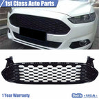 Honeycomb Front Grille for Ford Fusion (2013–2016) Glossy Black