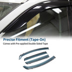 Car Window Deflectors for Honda Fit 2015-2020 Side Vent Visors Black