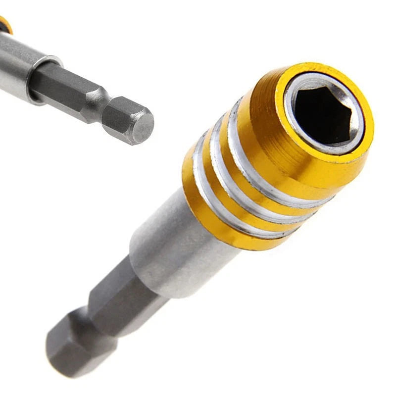 1/4" Magnetic Drive Bits Hex Shank Quick Release Screwdriver Holder Tools