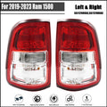 Set of 2 Chrome Tail Light Lamps for Ram 1500 (2019â2023)