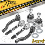6x Front Ball Joint & Tie Rod End for Nissan Frontier Pathfinder Xterra (2005–2022)