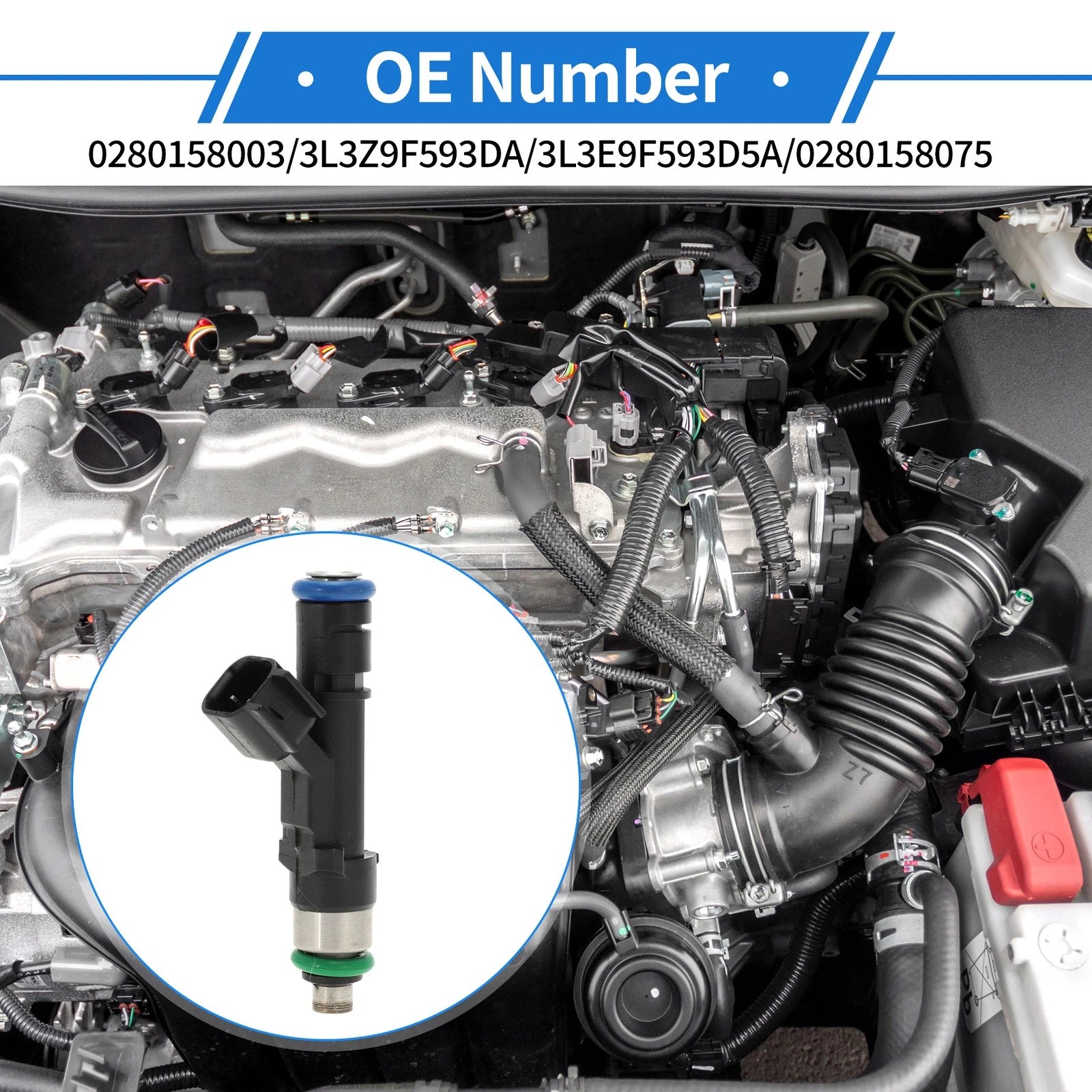 Fuel Injector No.0280158003/3L3Z9F593DA for Ford F150 (2004)