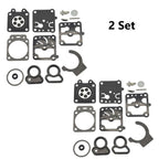Set of 2 Carburetor Gasket Repair Kit for Walbro K10-WZ K1-WZ WZ Series