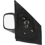 Manual Remote Mirror for Toyota Echo (2000–2005) Driver Side Textured Black