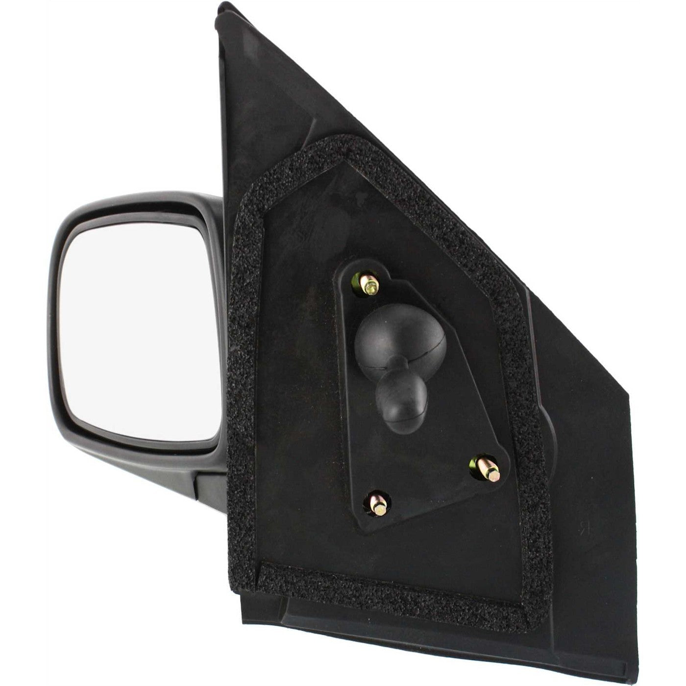 Manual Remote Mirror for Toyota Echo (2000–2005) Driver Side Textured Black
