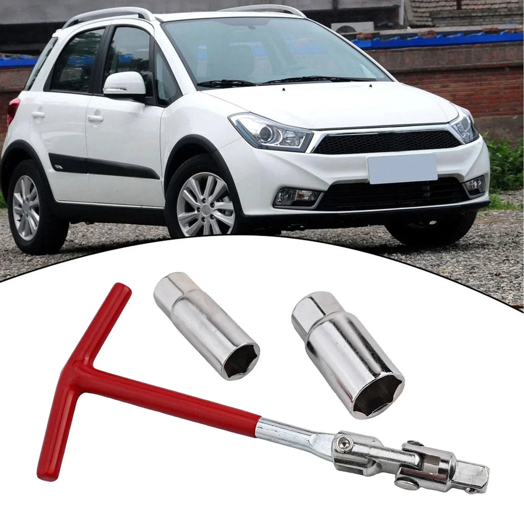 Flexible Spanner Socket Wrench Set 3PCS High Torque T-Handle for Bar