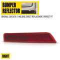 Rear Passenger Bumper Reflector for Chevrolet Equinox (2010–2017) GM1185110 H